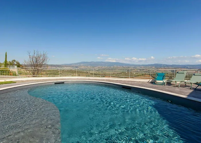 펜션 With Views Over Ombrone Valley 캄파냐티코