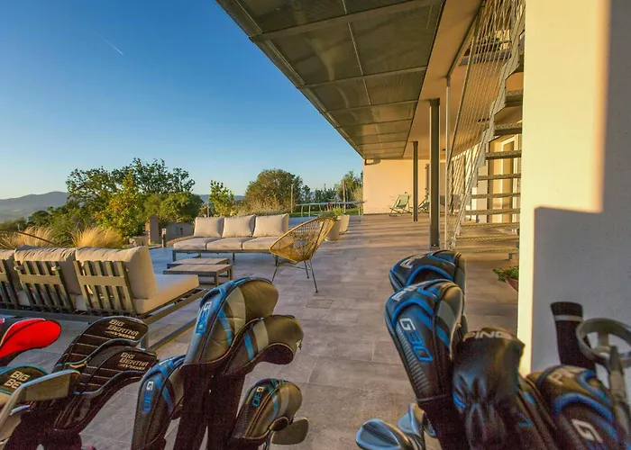 With Views Over Ombrone Valley *