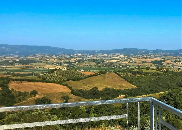 With Views Over Ombrone Valley *